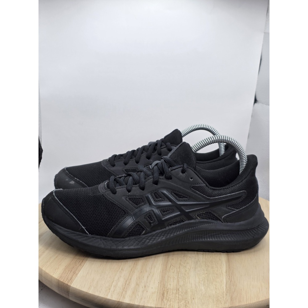 Womens Size 8 Wide - Asics Jolt 4 Running Shoes Triple Black Athletic Sneakers